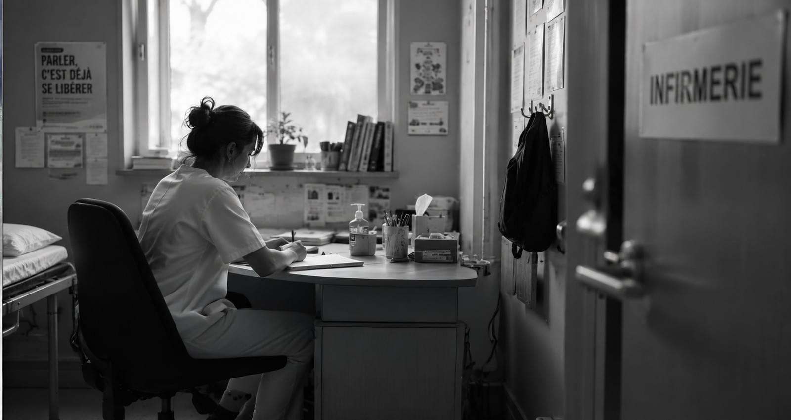 Le regard d'une infirmière en collège à Paris